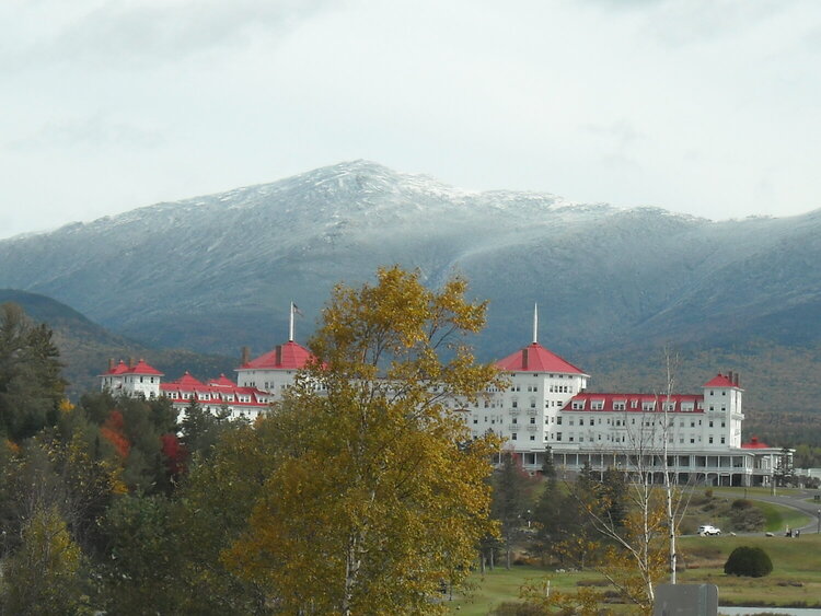 First Snow of 2015 on Mt. Washington