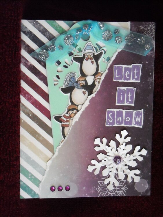 Let it Snow  (Penguins on tag)