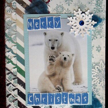 Merry Christmas 2 Polar Bears
