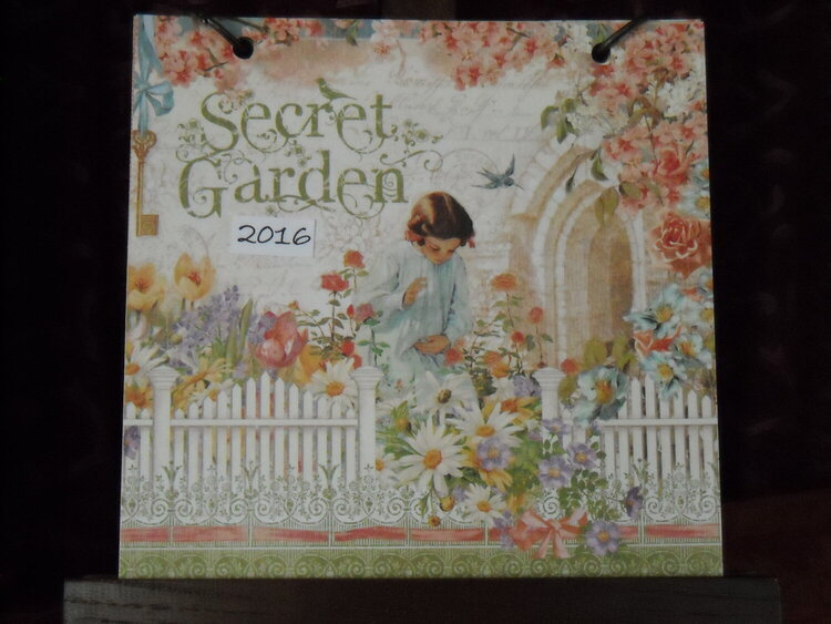 Secret Garden Calendar Cover 2016