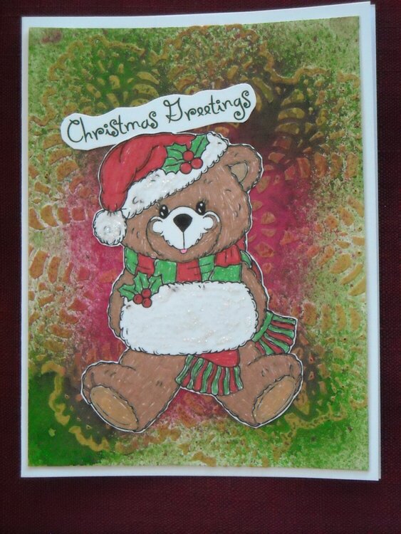 Christmas Greetings from Teddy...