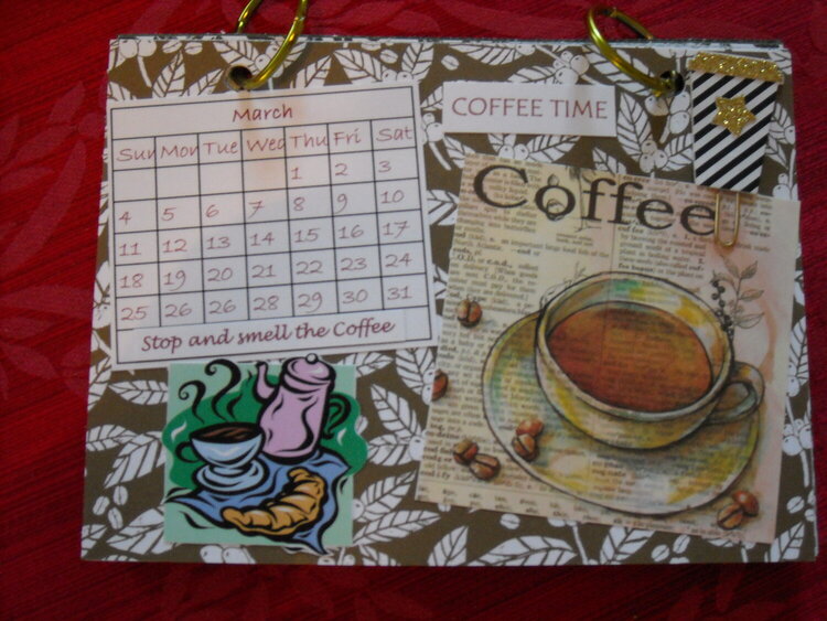 Coffee calendar - March