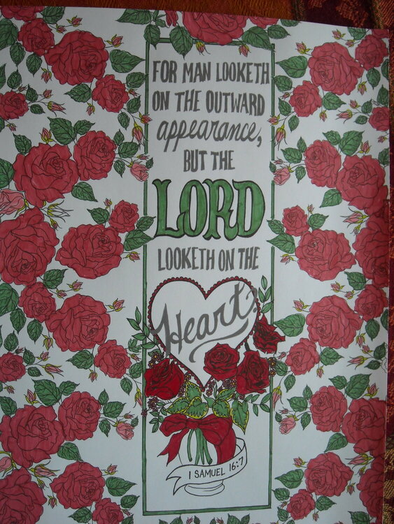 The LORD Looketh on the Heart
