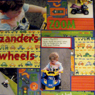 Zander&#039;s Wheels Page 1