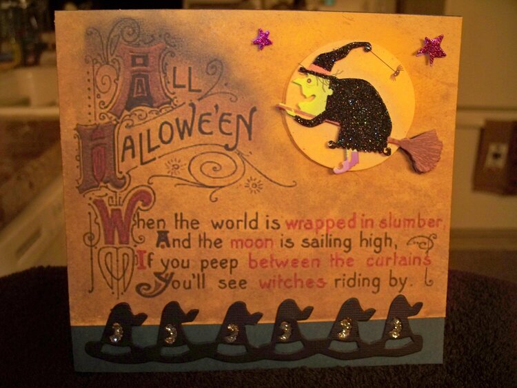Primitive All Halloween w/witch