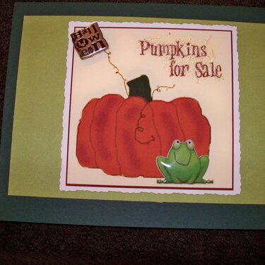 Country pumpkins for sale