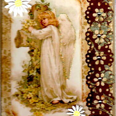 Vintage Victorian Angel Easter