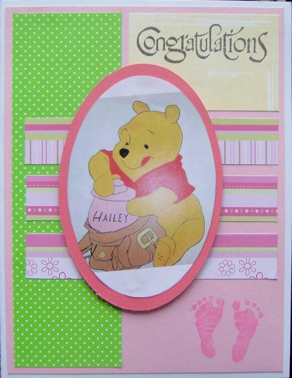 Baby Pooh Card