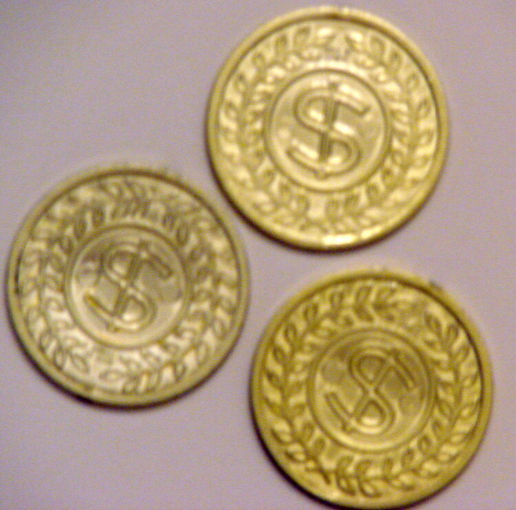 Debz- plastic coins