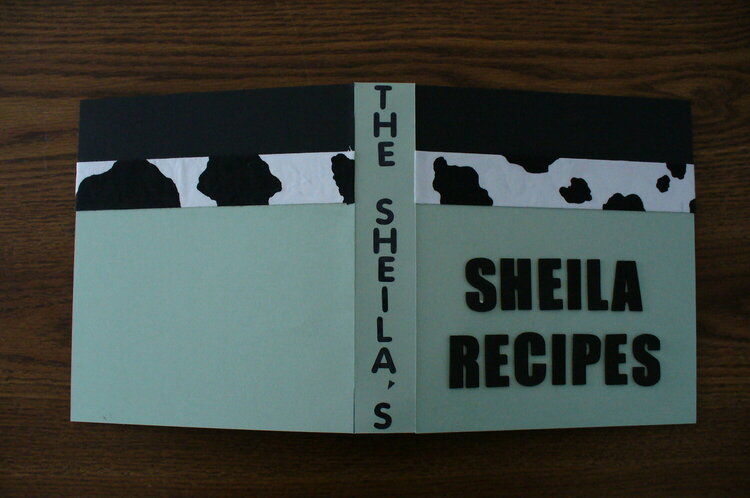Green sheila recipe book (all sides)