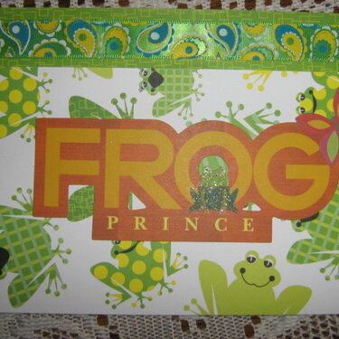 Frog Prince Card