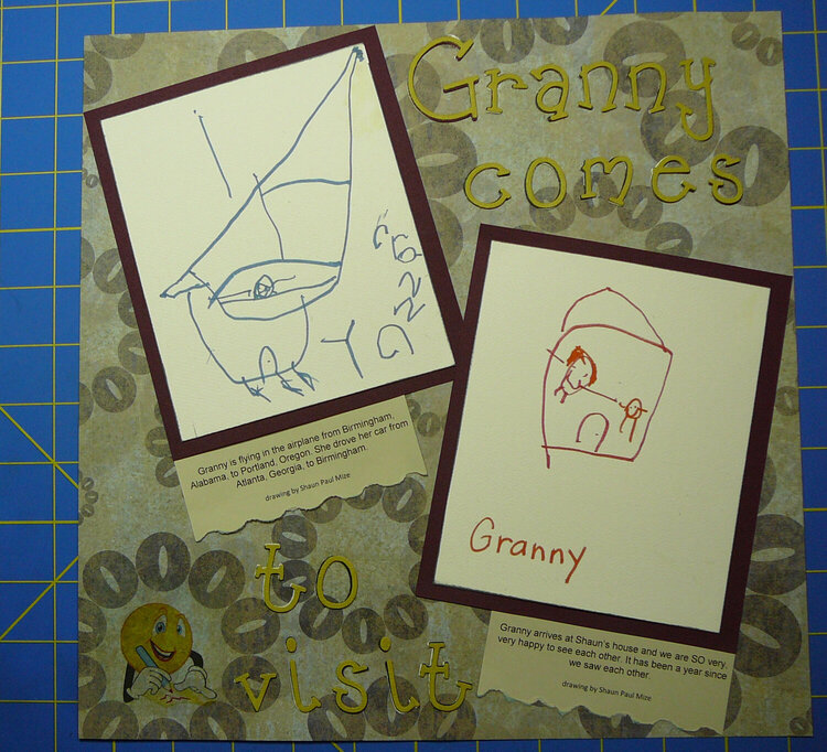 Shaun&#039;s Book: Granny comes to visit