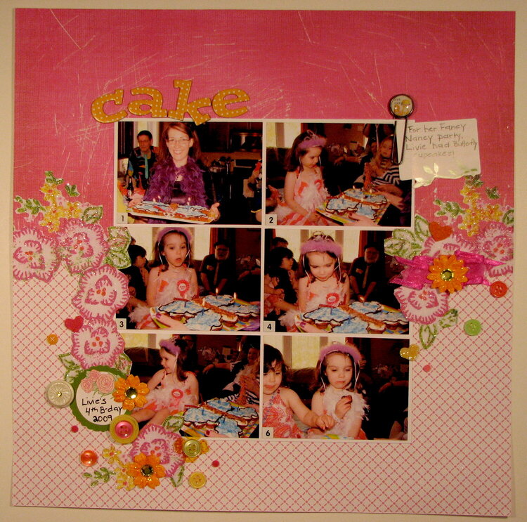 Cake Scarlet Lime February kit