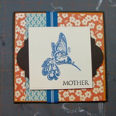 NSBD Warm up challenge:  Mothers Day card