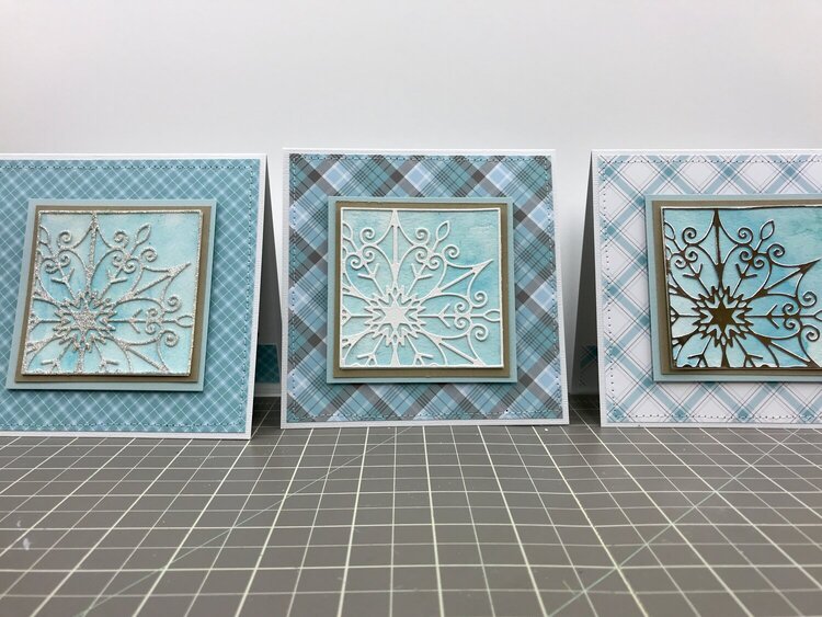 Snowflake Snippets Cards