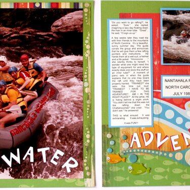 White Water 2-Page Spread