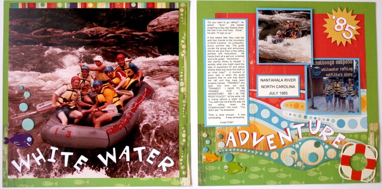 White Water 2-Page Spread