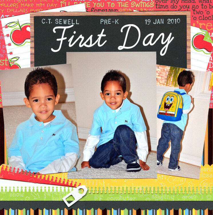 First Day pre-K