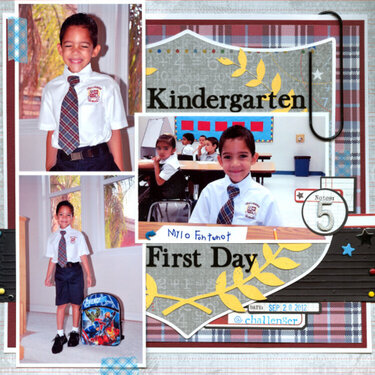 Kindergarten...First Day