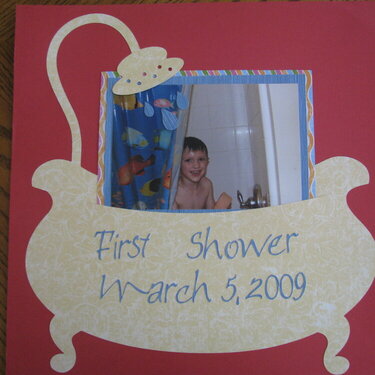 First Shower