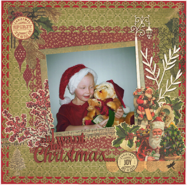 All I Want For Christmas.....Larnie,s Album