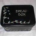 Hand Painted Bread Box