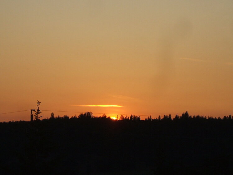 sunset....6-7-09