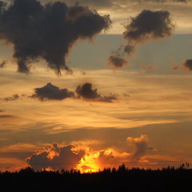 sunset....6-11-09