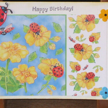 ladybug card