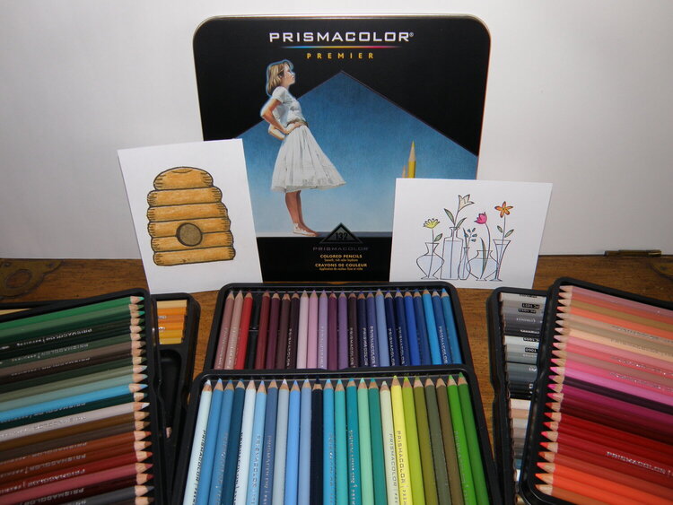 MINI MAR...1 It&#039;s a start...Colored pencils
