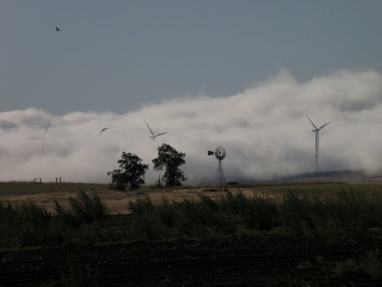 Clouds and wind machines