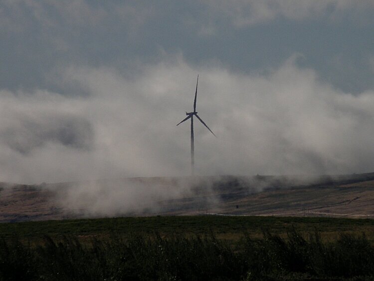 MINI AUG...POD...2 It&#039;s in the clouds...Wind turbine
