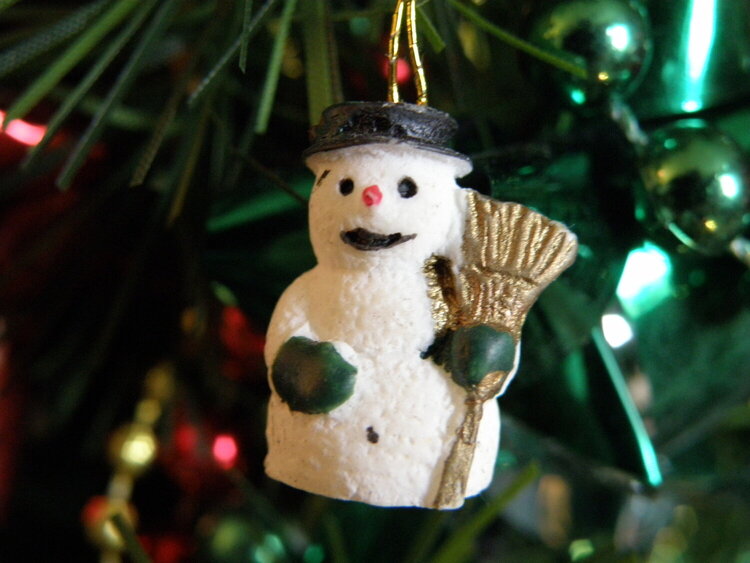 POD...DEC #7/15...Snowman ornament