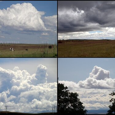 JUN 2020 #7 Clouds collage