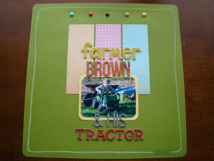 Farmer Brown &amp; His Tractor