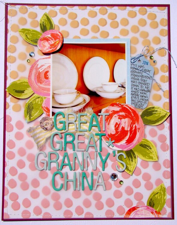 Great - Great Granny&#039;s China
