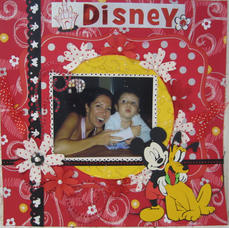 DISNEY WORD 1ST PAGE LAYOUT
