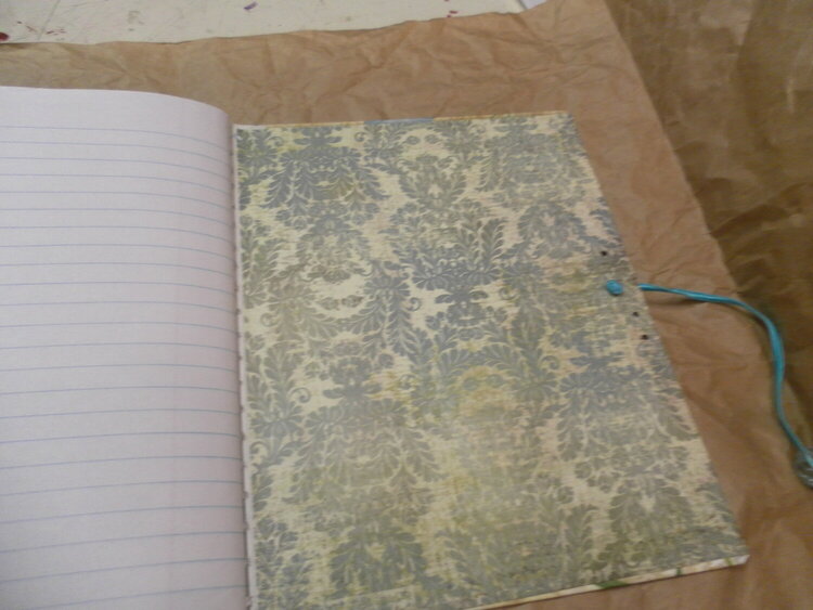 Back inside journal