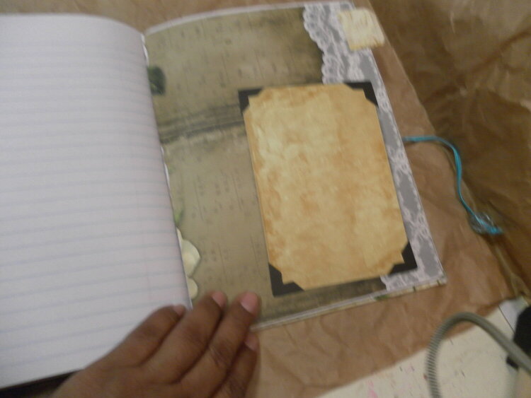 Page inside journal