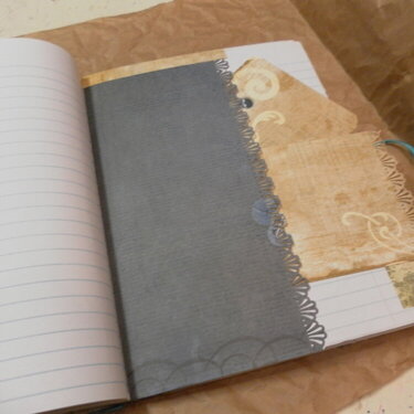 page inside journal