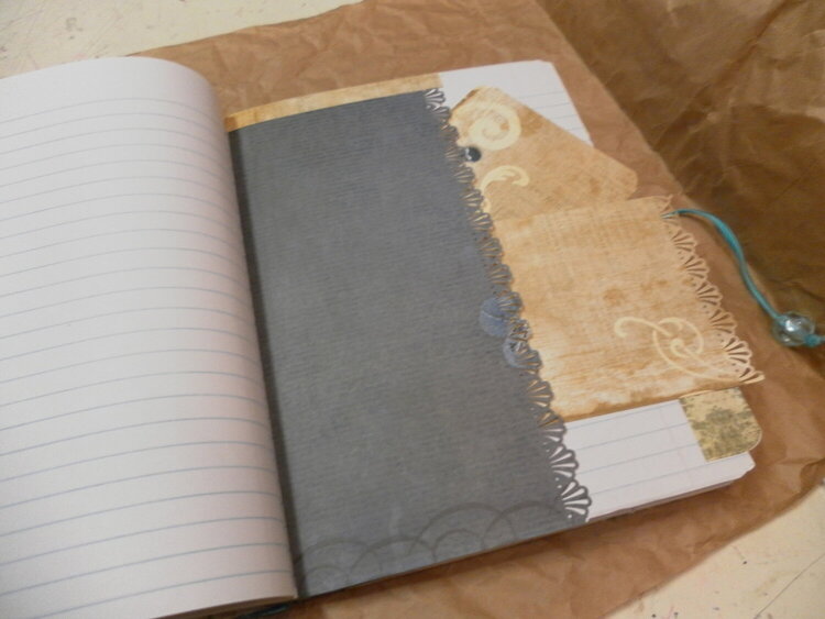 page inside journal