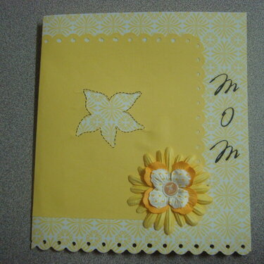 &quot;Mom&quot; Mother&#039;s Day card