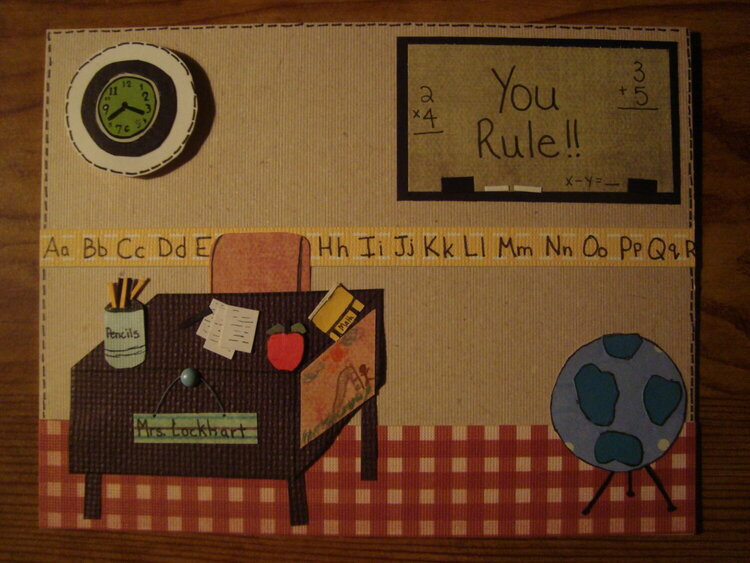 You Rule!! {paper pieced}