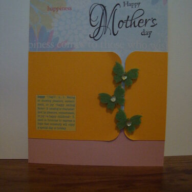 Butterfly Mother&#039;s Day card