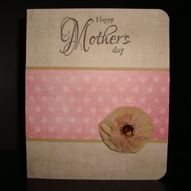 Polka Dot Mother&#039;s Day card