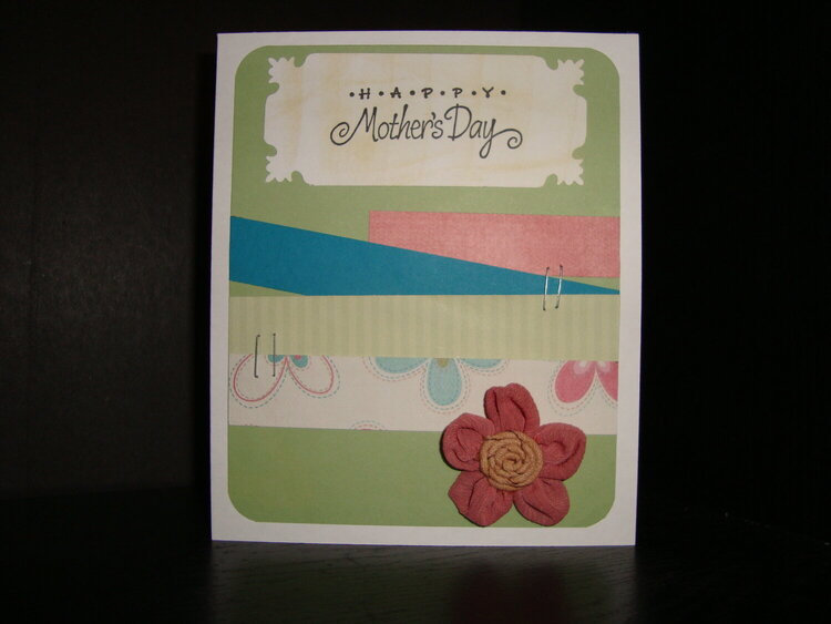 &quot;Scrap&quot; Mother&#039;s Day card