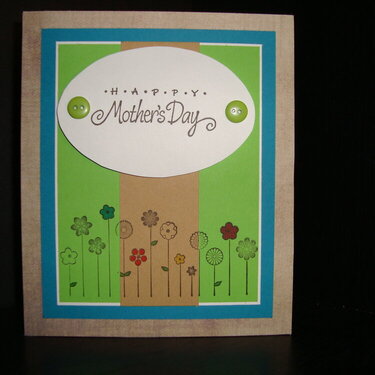 Flower Garden Mother&#039;s Day card