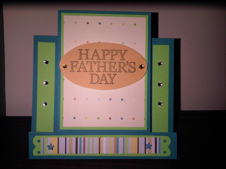 Father&#039;s Day &#039;step&#039; card