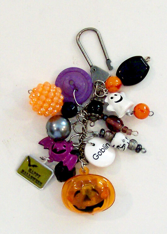 Halloween junk charm