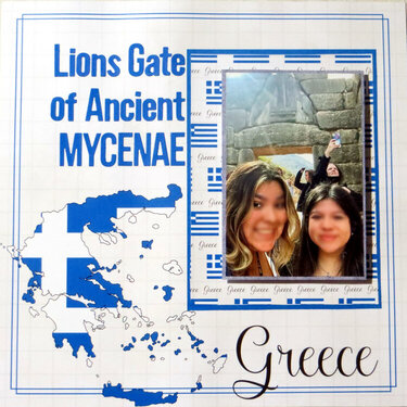 Lions Gate of Ancient Mycenae